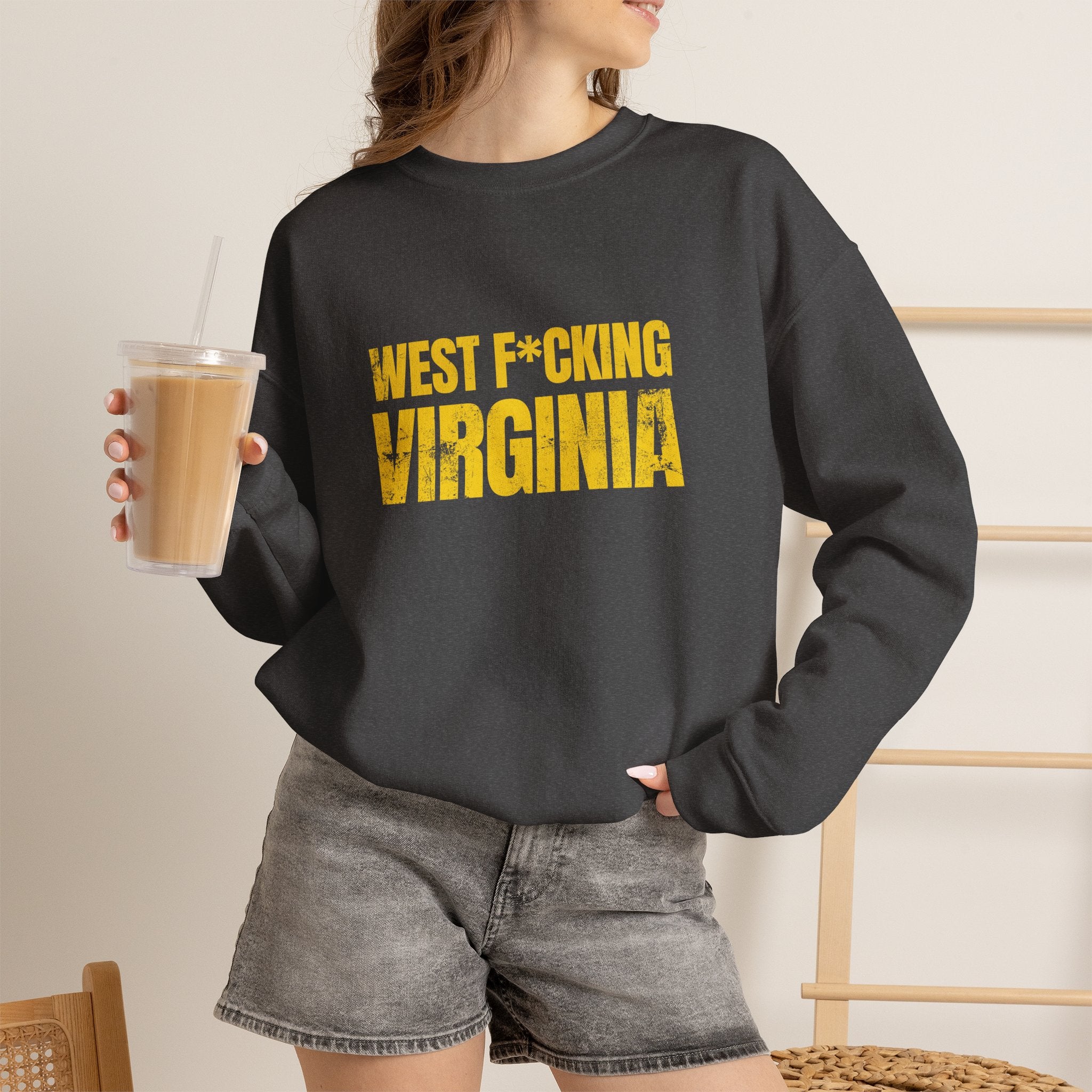 West F*cking Virginia Crewneck Sweatshirt