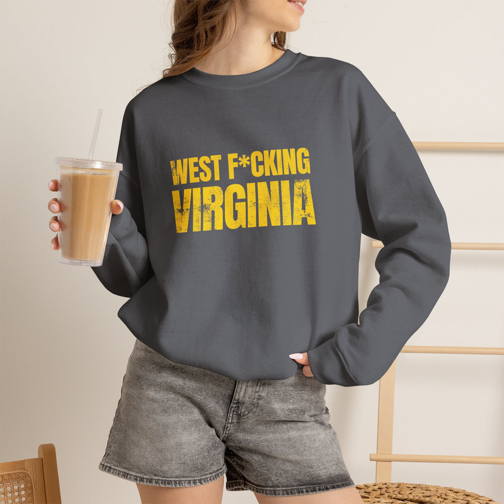 West F*cking Virginia Crewneck Sweatshirt